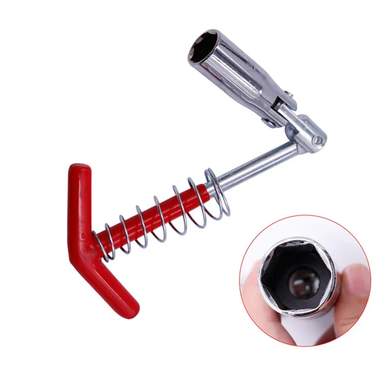 Universal 14mm/16mm/21mm Spark Plug Removal Tool Wrench 360 Degree Rotation Socket Auto Repair