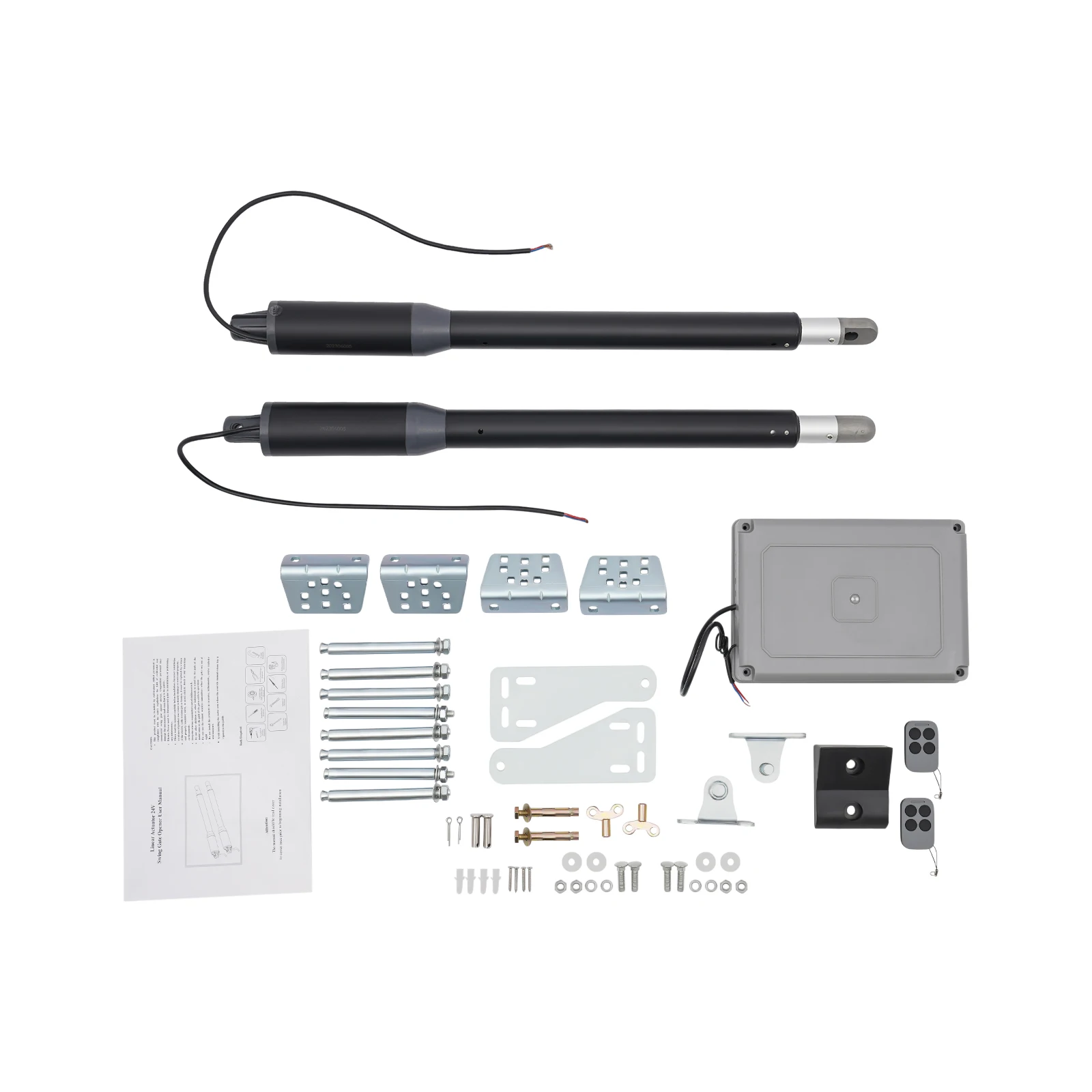 Kit apricancello automatico scorrevole Operatore elettronico del cancello Motore elettrico Installazione semplice Kit sistema di sicurezza hardware domestico