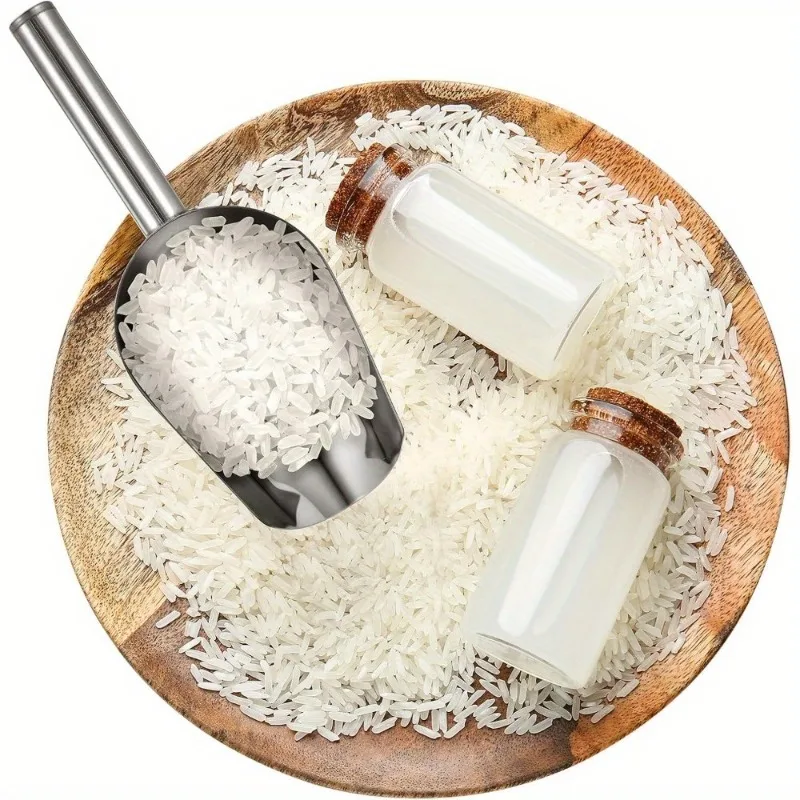 مغرفة طعام للمطبخ، مغرفة متعددة الأغراض للعلب، آيس كريم، دقيق الحلوى، حبوب البن، الفشار، مثالية للحبوب والسكر