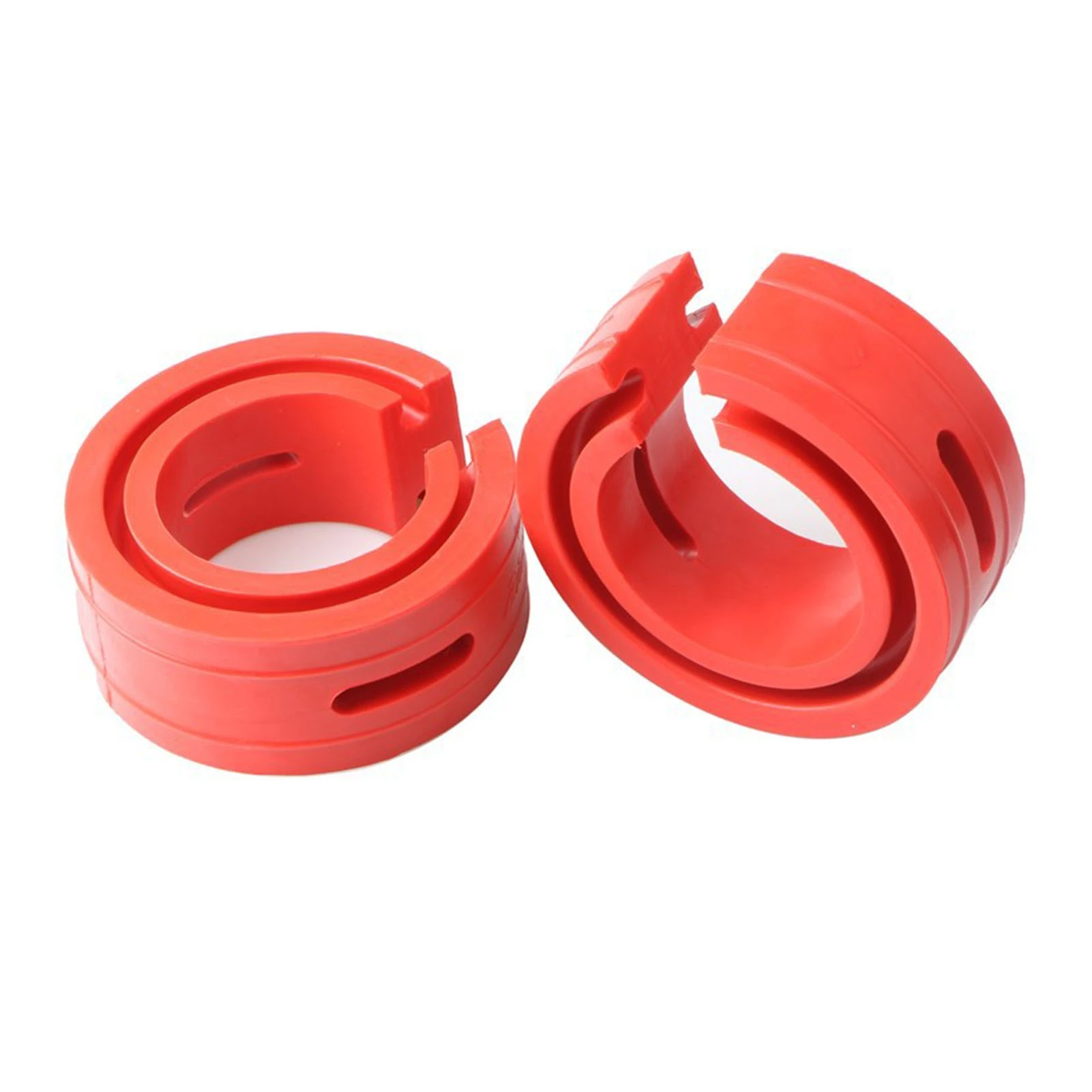 2Pcs Automotive Coil Spring Buffer Anti Vibration Universal Spring Bumper Cushion for Cars E