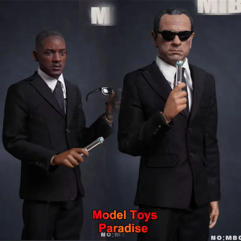 

1/6 Men Soldier Black Clothes Agent With Memory Eraser Full Set 12inch Action Figure Collectible Toys Gifts