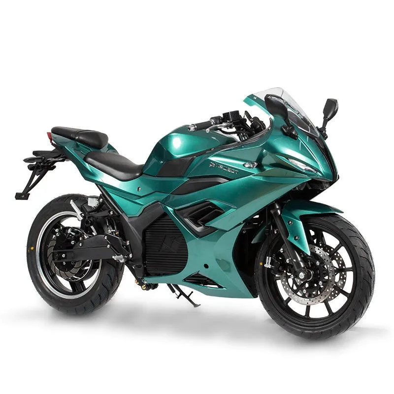 

2025 New Style Wholesale Low Price High Speed 72V 3000 Watt Electric Racing Motorcycle V6 Model With Pedals 5000 Watt Motor