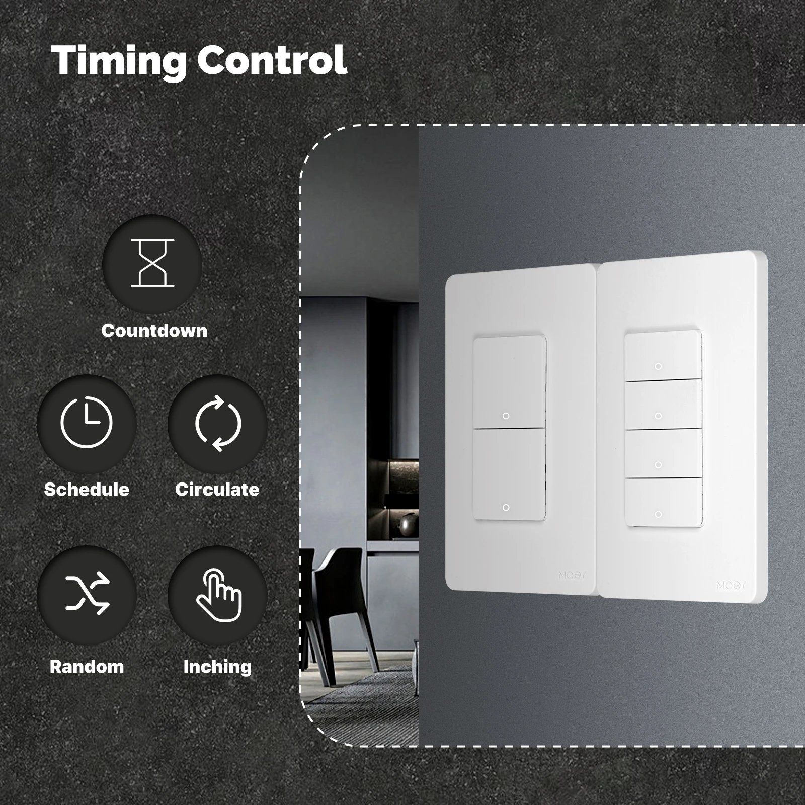 MOES WiFi Akıllı Işık Anahtarı - Smart Home Lighting Control incelemesi ve fiyatı