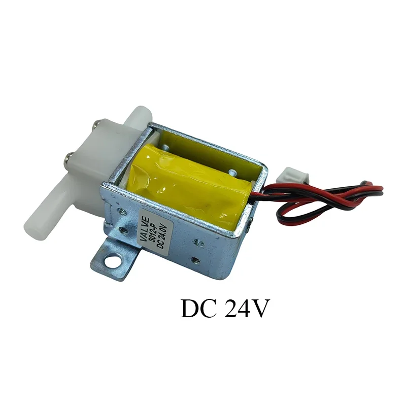 

Electric Solenoid Valve 6V/12V/24V 2-Position 2-Way Normally Closed 6.2mm Diameter for Water/Air Flow Control HVAC On/Off
