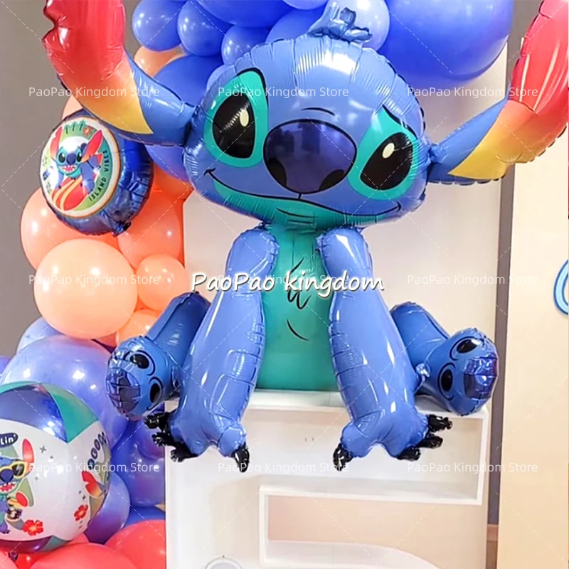 Nouveau Lilo & Stitch ballons fête Sitich aluminium Film ballon ensemble bébé douche fête d'anniversaire décorations enfants jouet cadeaux