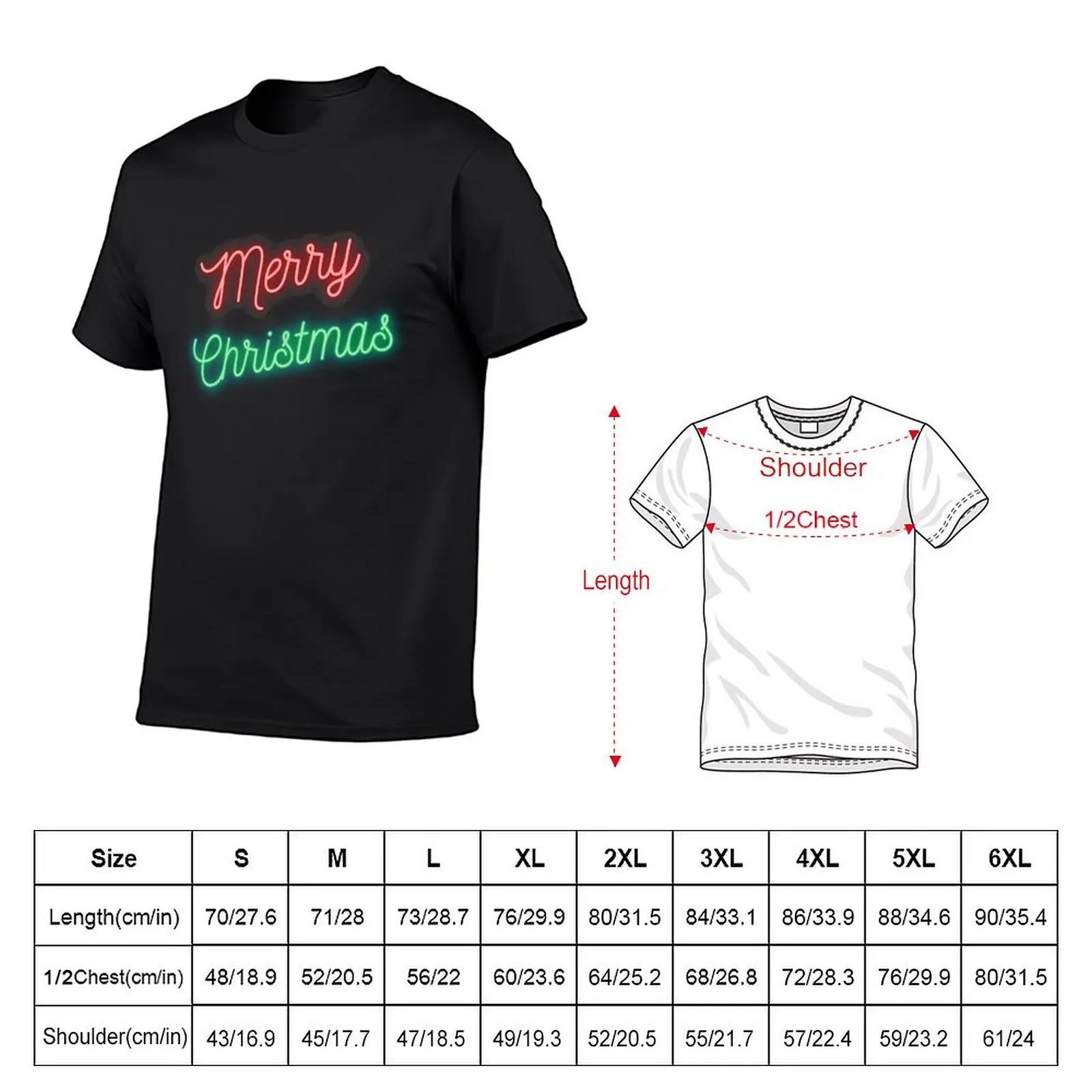 Merry Christmas LED Lights T-Shirt summer tops tops clothes for men