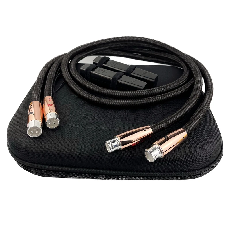 New Pegasus XLR Balanced Cable PSC+ HiFi Audio Interconnect Line with Silver Plated Red Copper Plug