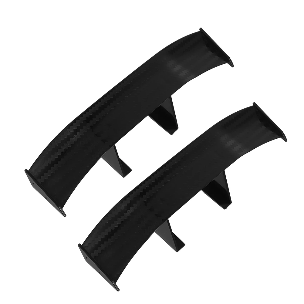 

2Pcs Universal Mini Rear Wing Spoiler Car Tail Wing Modification No Drilling Small Spoiler Decoration Car Tail