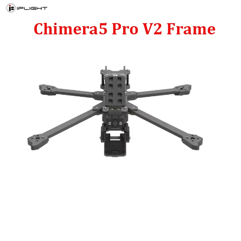 

IFlight Chimera5 Pro V2 FPV Frame Kit 225mm Wheelbase 4mm Arm for O3 Air Unit RC Freestyle Ultra-light 5inch Long Range Drone