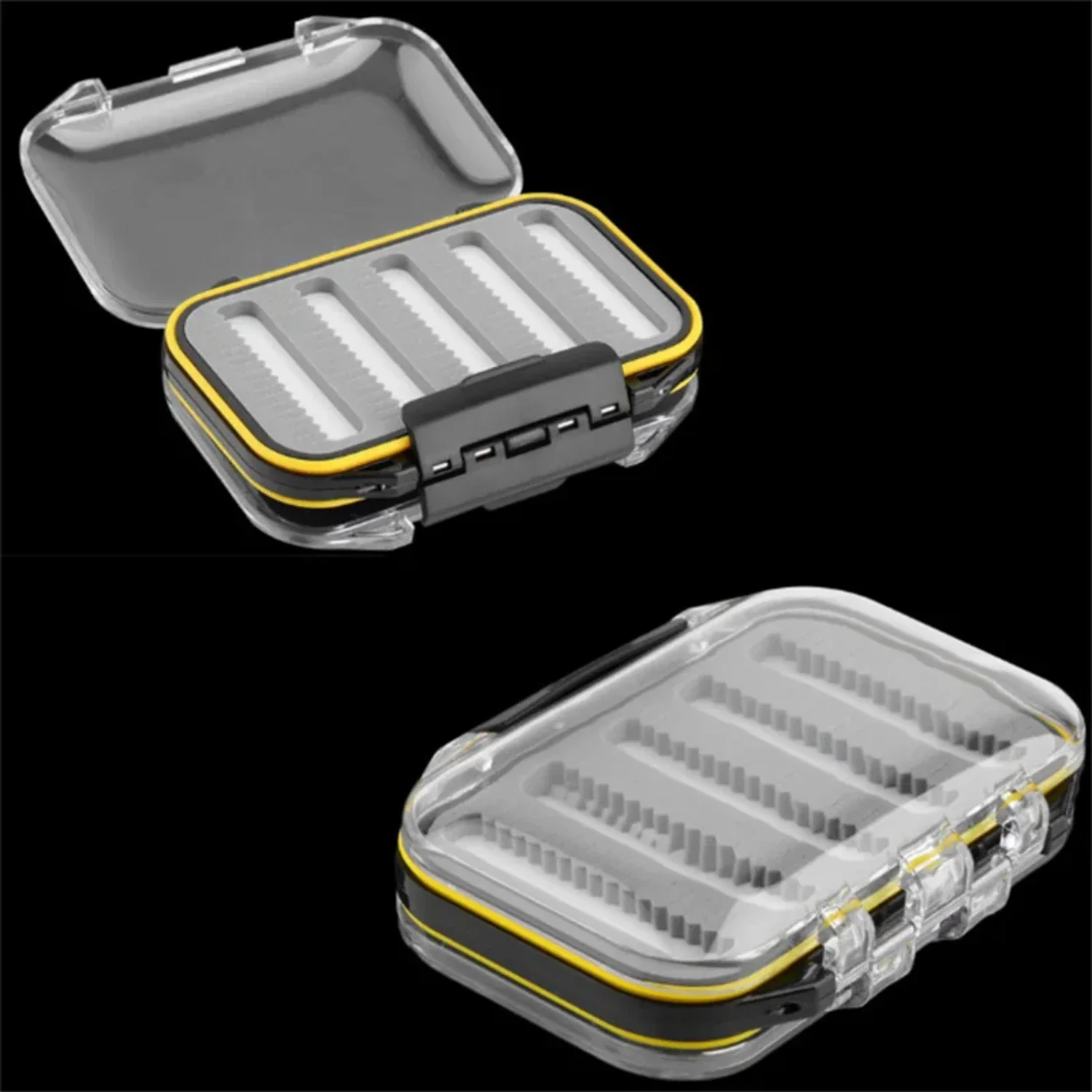 Fishing Box Lightweight Pocket Practical Double-sides Tackle Box  Salt Water Flies Gadget Fishing Accessories