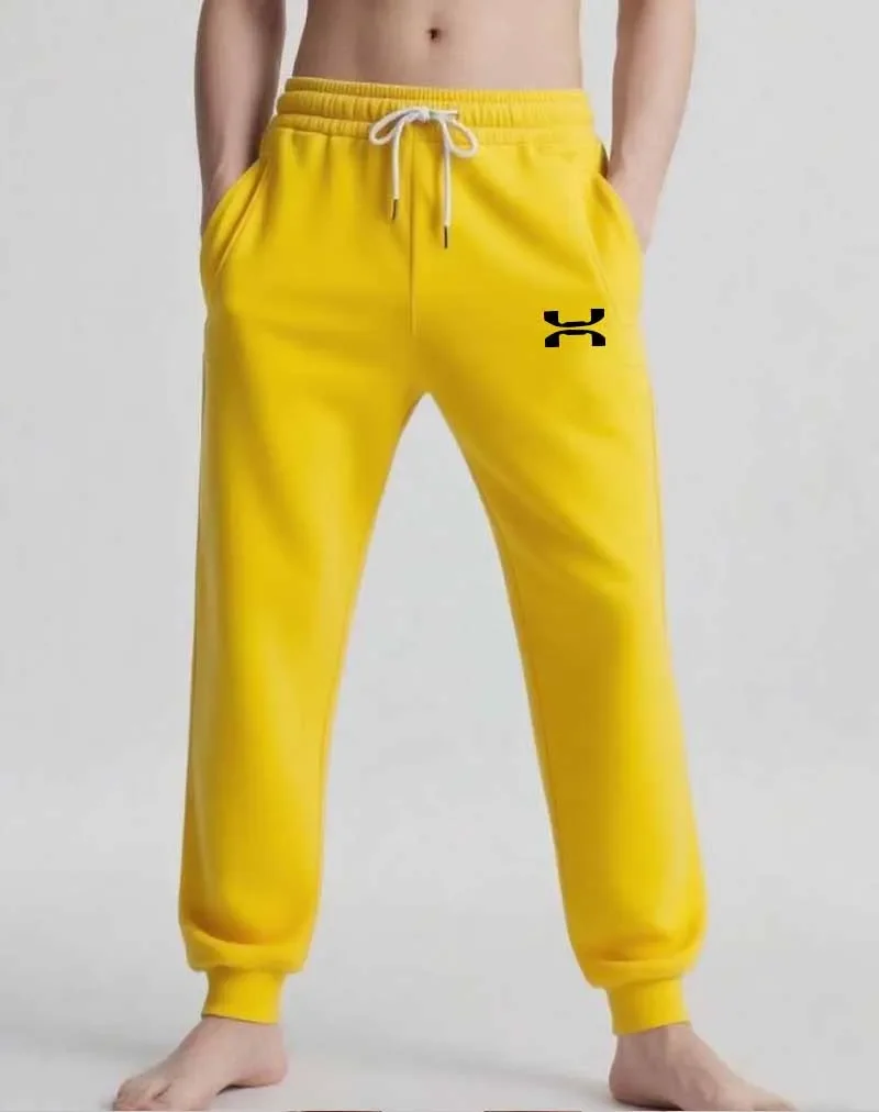 

Men's Fashionable Letter Printed Sports Pants, Comfortable and Warm Jogging Pants, Men's Outdoor Home Pants