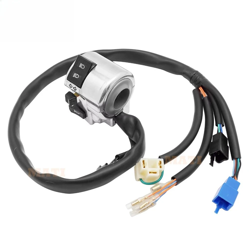 

Interruptor de Control izquierdo MATI, señal de giro, Faro de bocina para Honda VTX1800C 2002-2004 VTX1800R VTX1800S 2002-2003 3