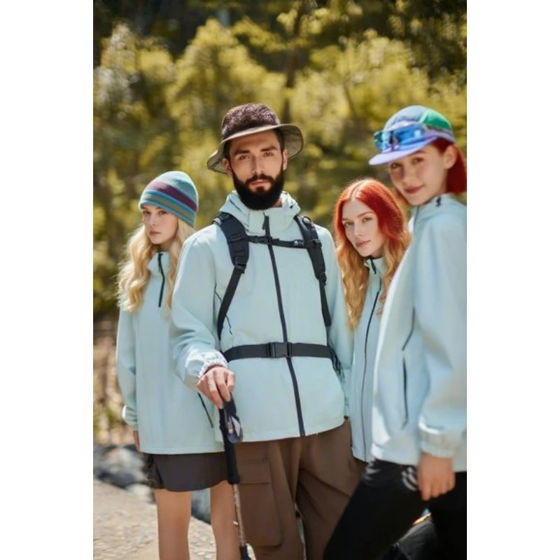 

Мужские и женские уличные куртки, повседневные походные дышащие весенне-осенние ветрозащитные водонепроницаемые свободные дорожные куртки