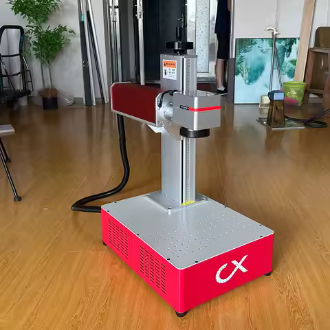 Galvo SG7110 Head Fiber Laser Marking Machine Lightburn Metal Engraving Stainless Steel Cutting Gold Silver Ring Laser Engraver