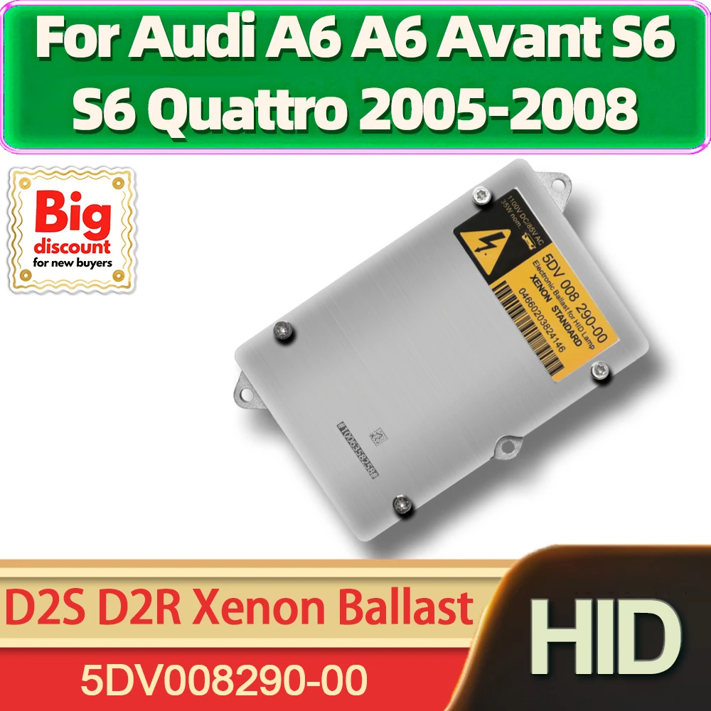 

TEENRAM 1X HID ксеноновый модуль блока управления балластом фар OEM 5DV008290-00 D2S D2R для Audi A6 A6 Avant S6 S6 Quattro 2005-2008