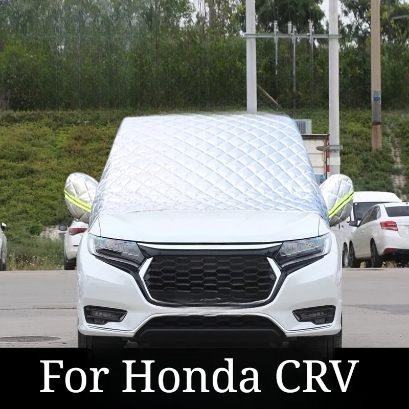 

Для Honda URV автомобильная одежда автомобильные чехлы зимний специальный снежный чехол против снега и мороза автомобиля переднее лобовое стекло антифризный чехол
