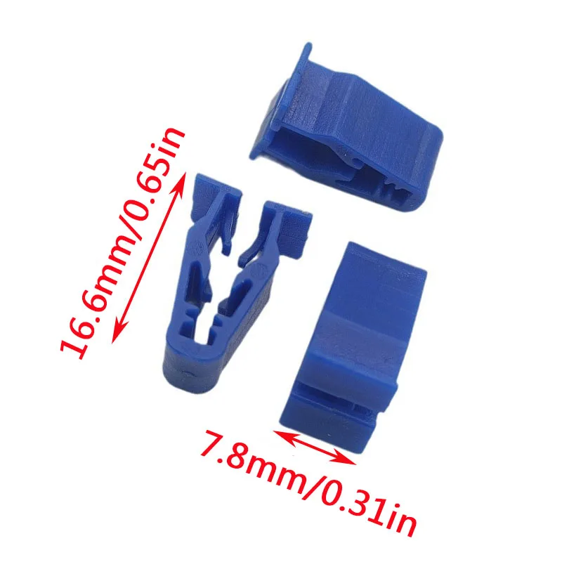 50/100Pcs Car Guard Panel Side Lock Snap Clips For Honda Grom MSX 125 PCX160 LEAD125 Headlamp Housings 90666-K59-A11 Car Part