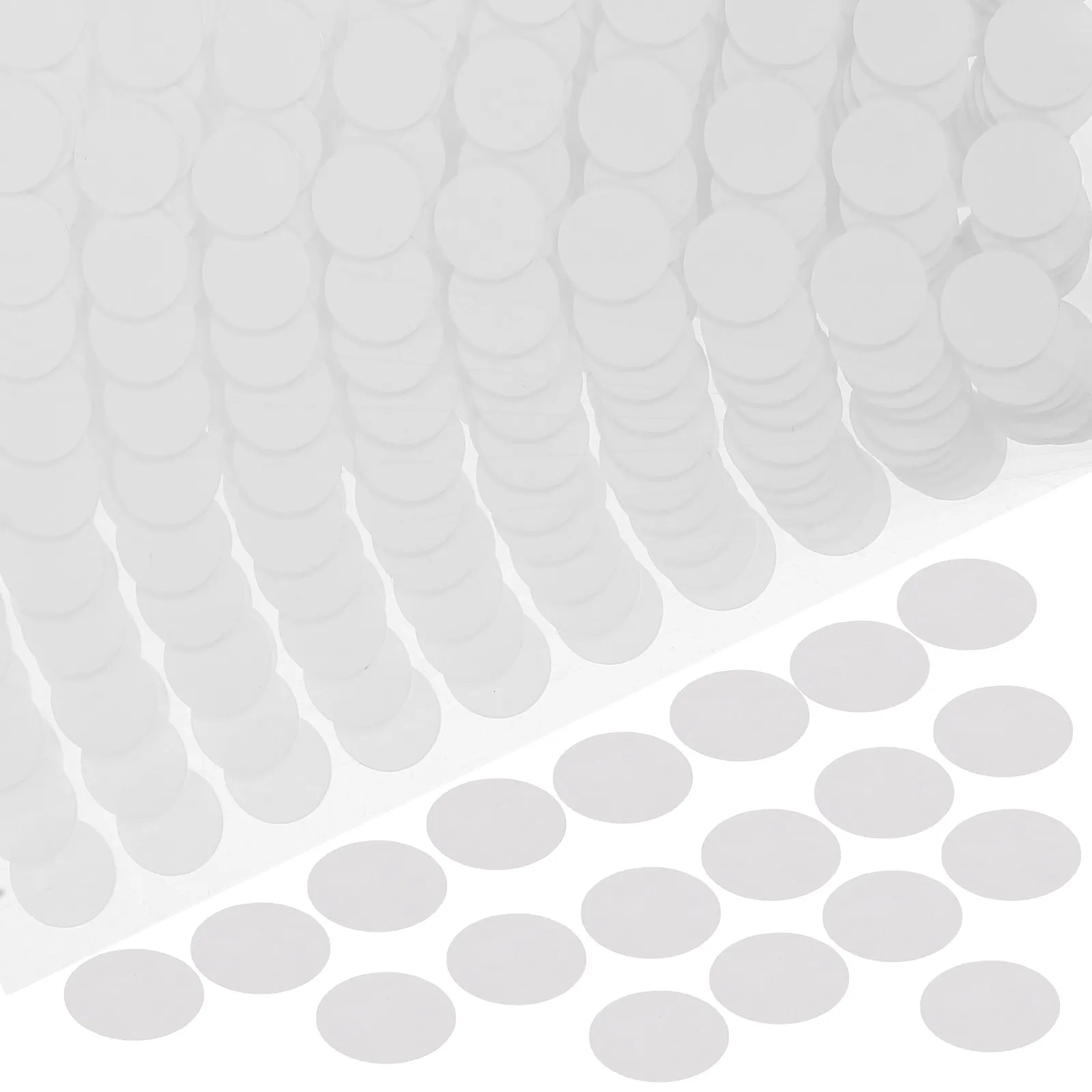 1Set Double Sided Adhesive Dots Clear No Trace Sticky Putty Waterproof Round Sticky Tack for Wall Hanging Home Office School