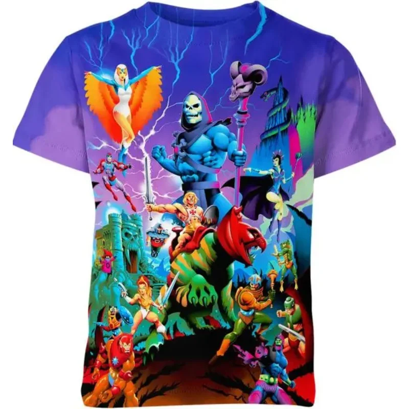 شعبية سادة الكون هو رجل تي شيرت ثلاثية الأبعاد مطبوعة الرجال/النساء أنيمي تي شيرت Harajuku س الرقبة قصيرة الأكمام ملابس الرجال