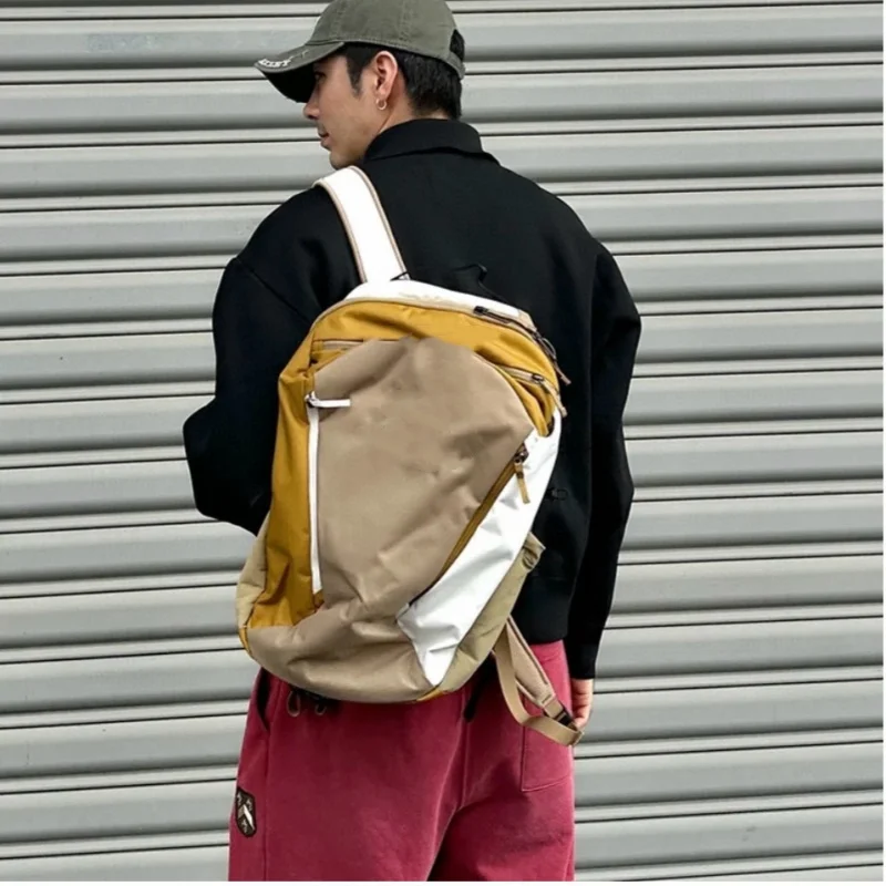 2026 Trendy 26L Outdoor Collaborative Edition Waterproof Computer Backpack Casual Unisex Double-Shoulder Rucksack for Couples