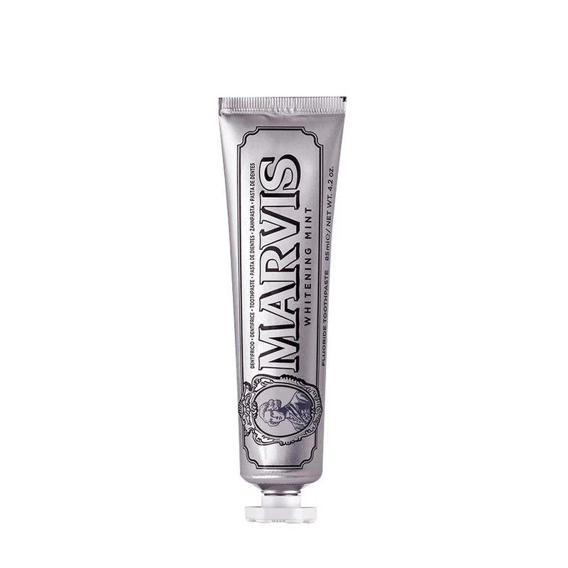 Marvis Whitening Healtmint Verfrissende Adem Tandpasta Italië Origineel 75ml Verwijdert Rookvlekken Vergeling Tandpasta Tanden Witter