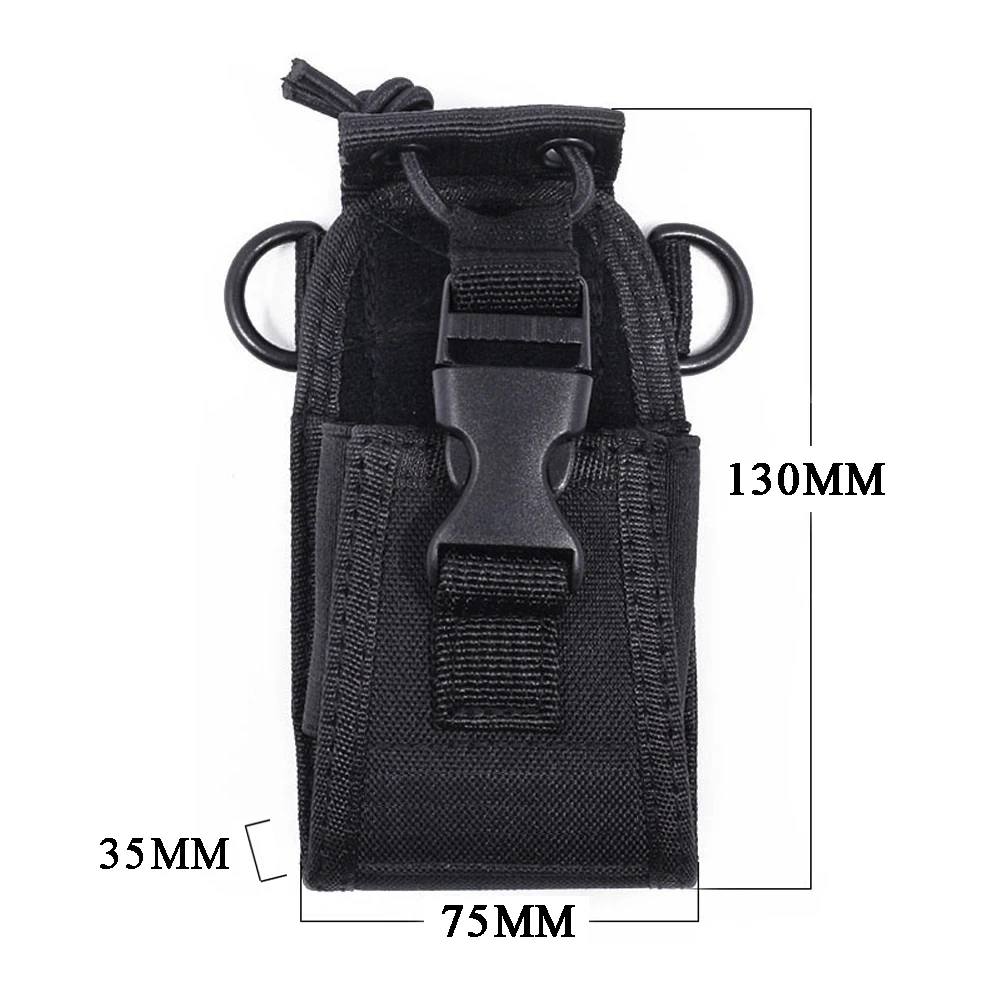 워키 토키 나일론 라디오 케이스 범용 파우치 가방 홀스터 케이스 MSC-20C 용 GPS Kenwood Yaesu Icom Motorola Baofeng UV5R UV82 TYT UV5RA HYT 888S Retevis H777 양방향 무전기 다기능