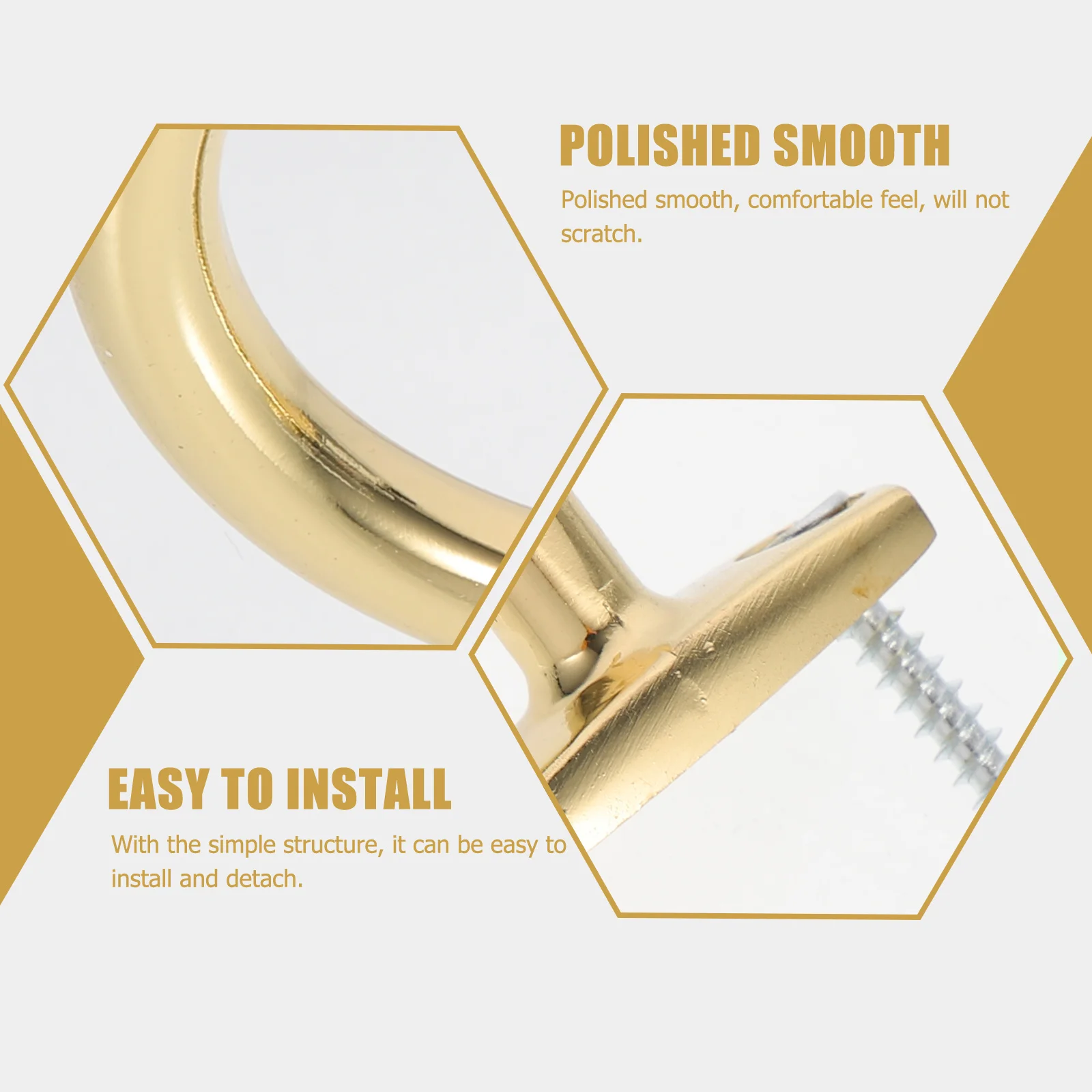 

1Set Replaceable Snooker Hook Durable Wear-Resistant Billiard Table Cue Hook Convenient Pool Accessory Billiard Accessory