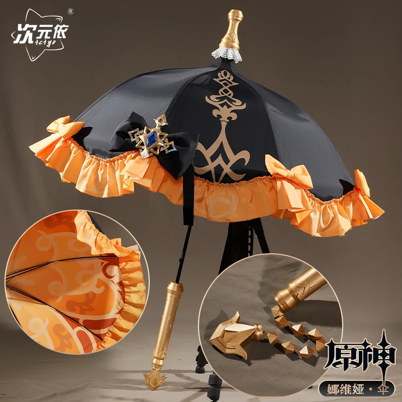 

Navia Umbrella Genshin Impact Cosplay Props Halloween Christmas Fancy Party Costumes Accessories