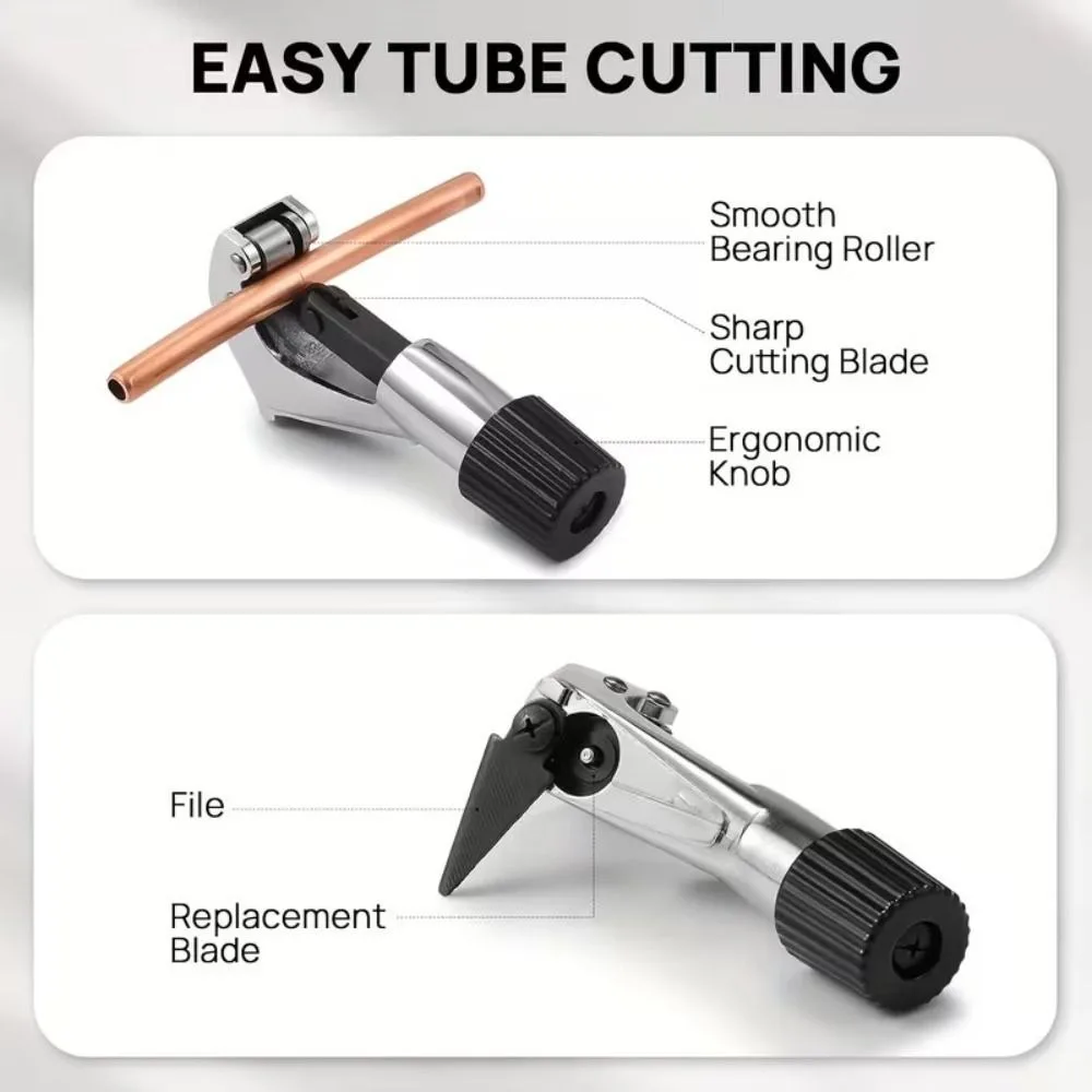 High-Quality Brake Line Flaring Tool Set Swaging Eccentric Flaring Manual Flaring Tool Expansion Copper Tube Forming
