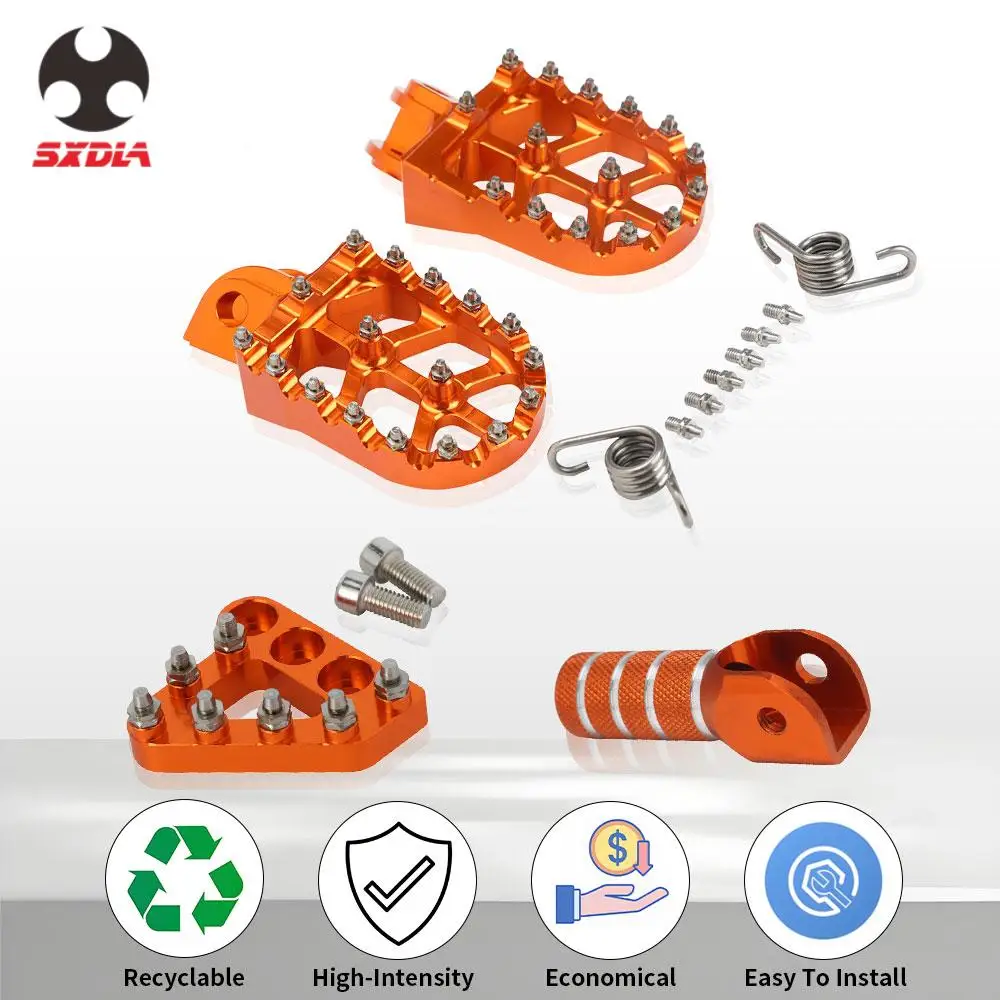 Motorcycle Footpeg Foot Peg Brake Shift lever Pedals Step Tip For KTM SX XC EXC EXC-F XC-F XC-W SX-F 125 150 200 250 300 400 450