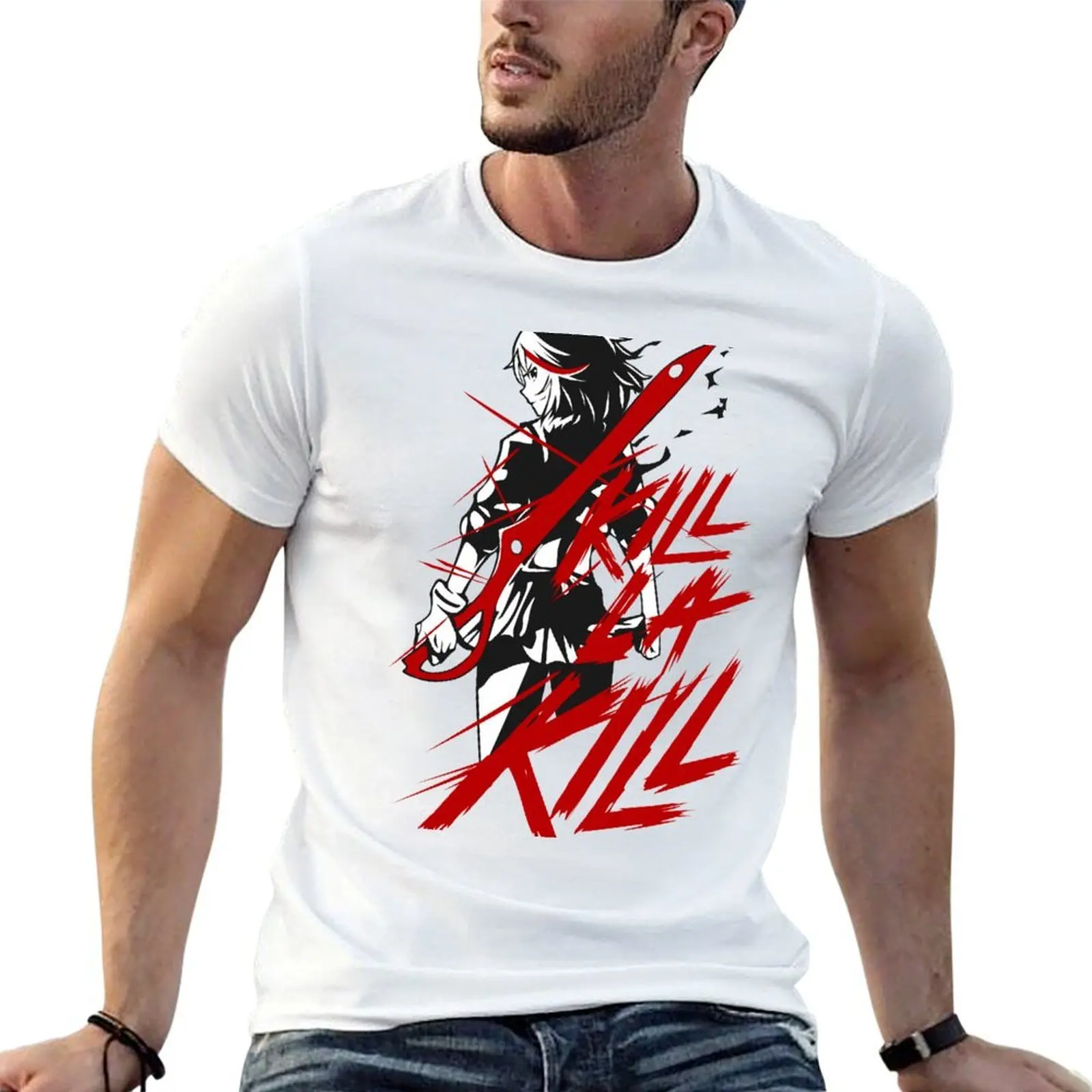 Kill La Kill T-Shirt funny t shirts dark humor man t shirt cotton t shirts designer T-shirt