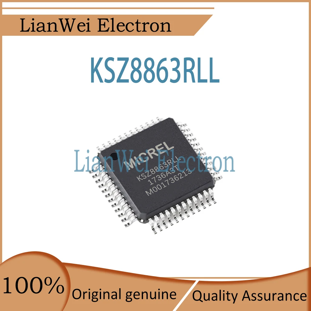 KSZ8863 KSZ8863RLL IC Chipset LQFP-48