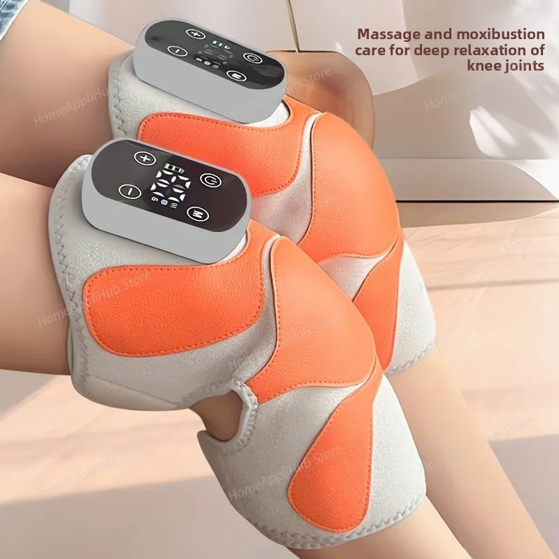 Long-Lasting Battery Electric Heating Knee Support: Hot Compress for Relieving Chronic Knee Pain,  Intelligent Knee Massager
