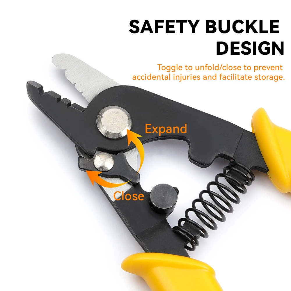 Portable Fiber Optic Stripper Optical Wire Cut Tools Serrated Kevlar Scissors Used for Network Factory Supplied Card Type