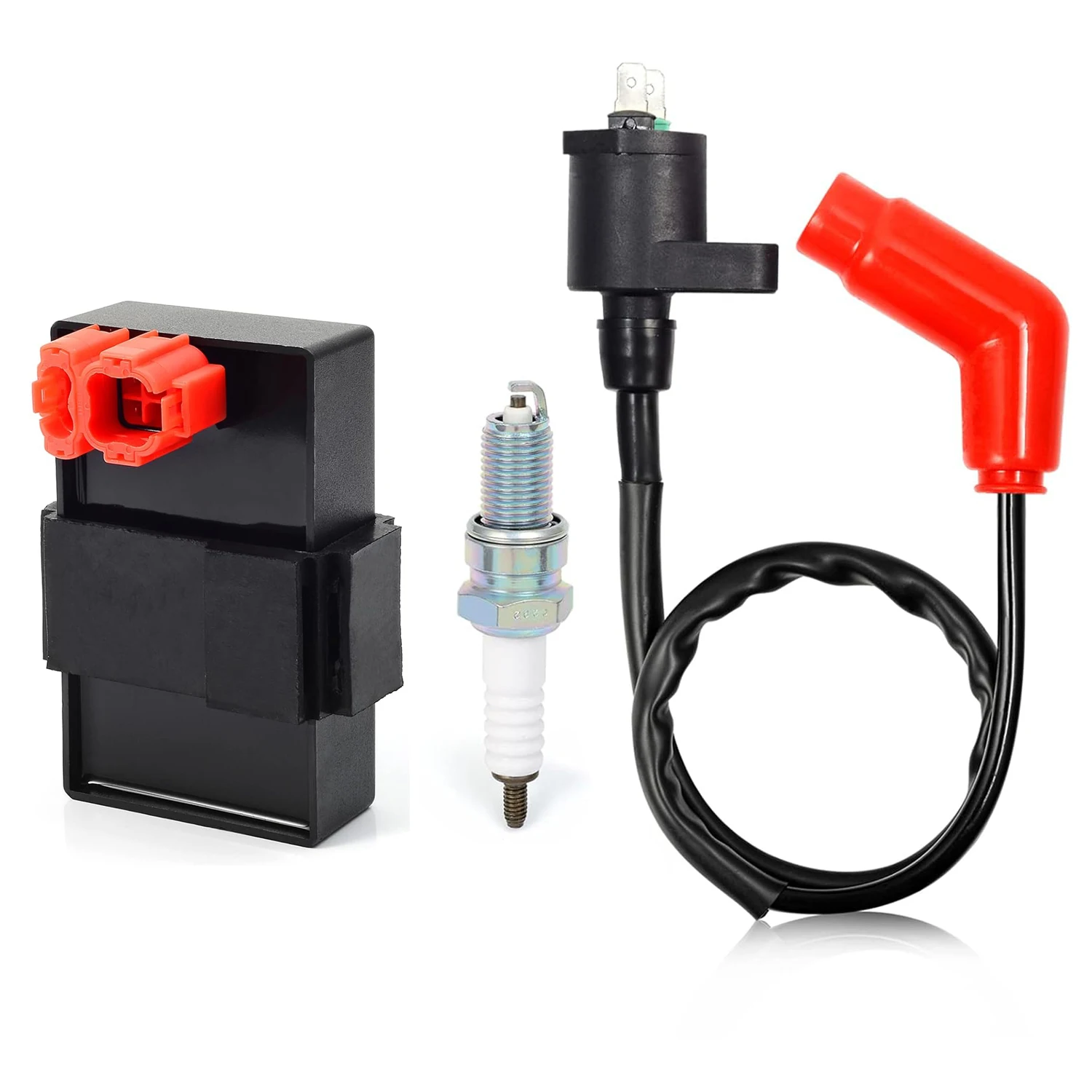 

For Honda ATV 1994-1997 TRX300 AN - FOURTRAX 300 Ignition Coil Spark Plug CDI