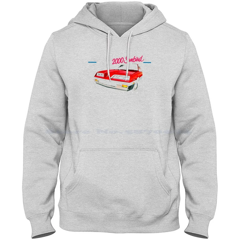 Sunbird 100% Cotton Hoodie Sunbird Small Car Compact Family Saloon 1980s Dad Mum Fathers Day Mothers Day Retro Nostalgia