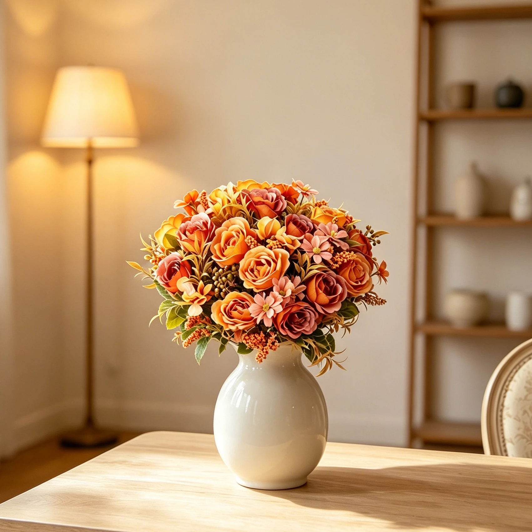 Silk Artificial Flower Rose Peony Wedding Bride Bouquet Home Bonsai Table Outdoor Yard Garden Diy Prop Festival Table Decoration