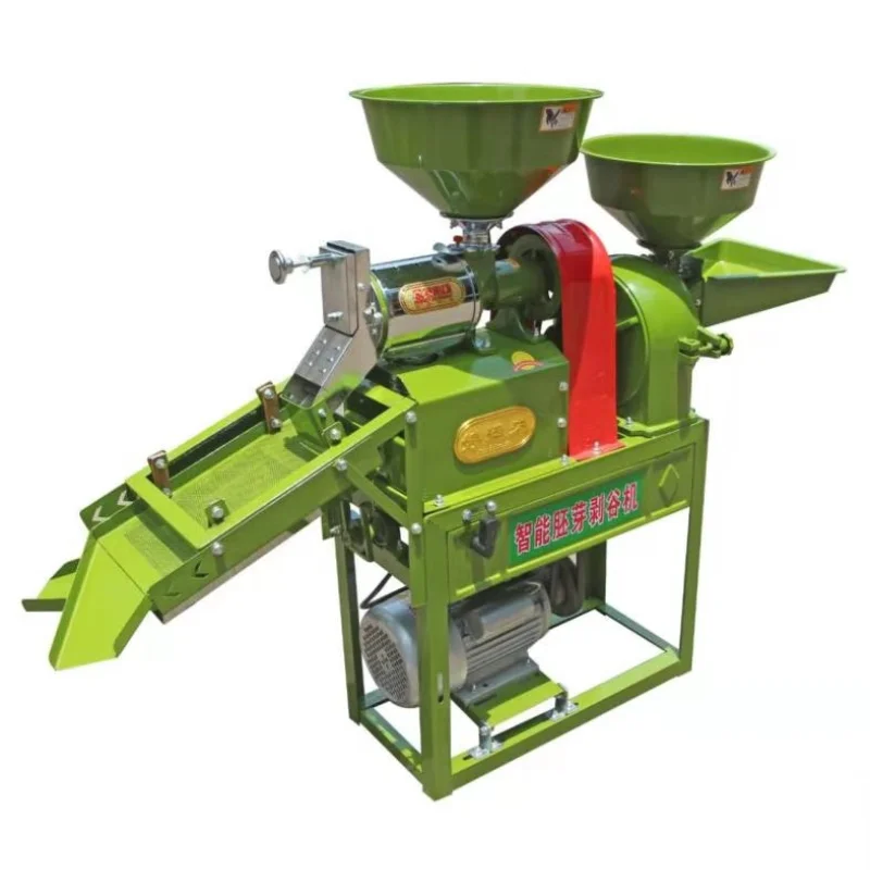 

Multifunctional rice milling machine crushing all-in-one household small automatic 220v