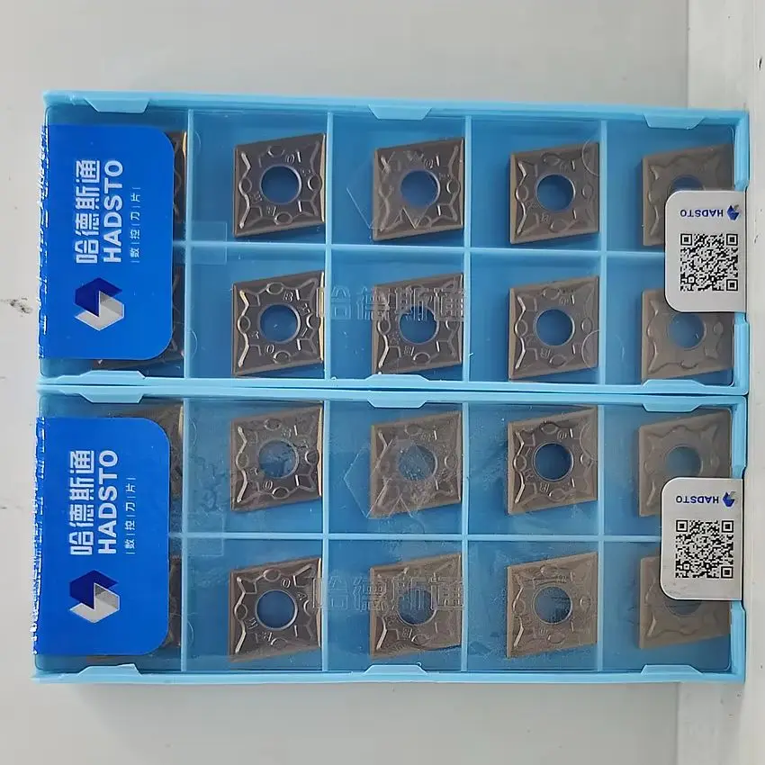 

CNMG120404-BM/CNMG120408-BM/CNMG120412-BM HS7125 HS7225 HADSTO CNC blade carbide inserts turning tools inserts 10PCS/BOX