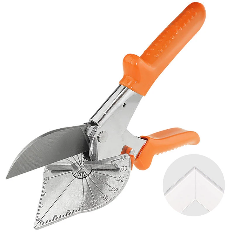Imagem -06 - Multi Ângulo Miter Shear Lâminas de Substituição Ângulo Ajustável Scissors Casa Faça Você Mesmo Projetos Acessórios 45135 Graus Pcs 20 Pcs