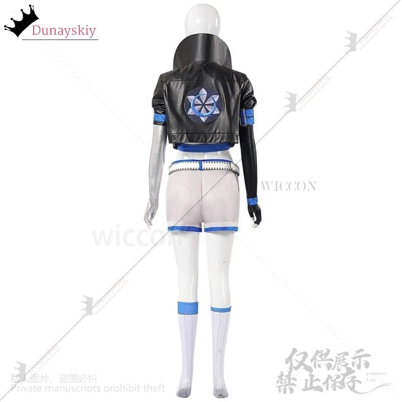 Luna Salju Cosplay Saingan Wig Kostum Celana Tanpa Tali Seksi untuk Anak Perempuan Wanita Dewasa Halloween Pesta Natal Setelan Disesuaikan