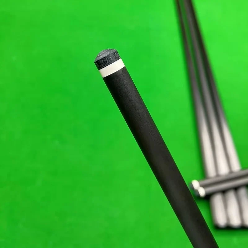 High Quality Carbon Fiber Pool Cue Shafts with Radial Joint Low Deflection Protaper Design