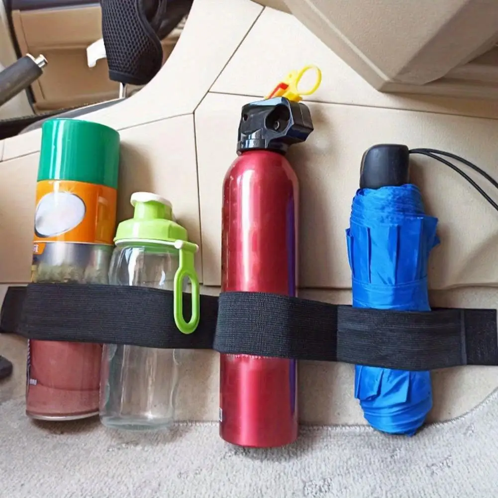 Vehicle Mounted Luggage Fixing Strap Car Trunk Fixed Elastic Bag Tapes Storage Strap Organizer Car Nylon Accessories Belt A0U8