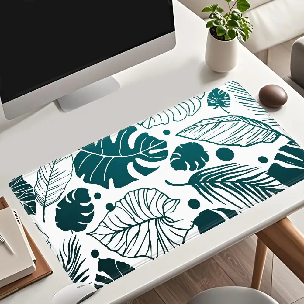

Leaves Mouse Pad Mouse Pad Desk Mouse Pad Cute HD Desk Pad Extended Gaming Keyboard Mats Large XXL Gamer Mousepad 90x40