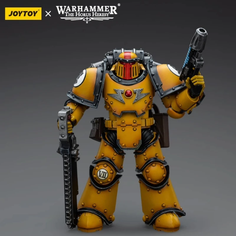 In Stock JOYTOY Warhammer Military Action Figure Imperial Fists Legion MkIII Despoiler Squad 1:18 Despoiler Anime Model Toy