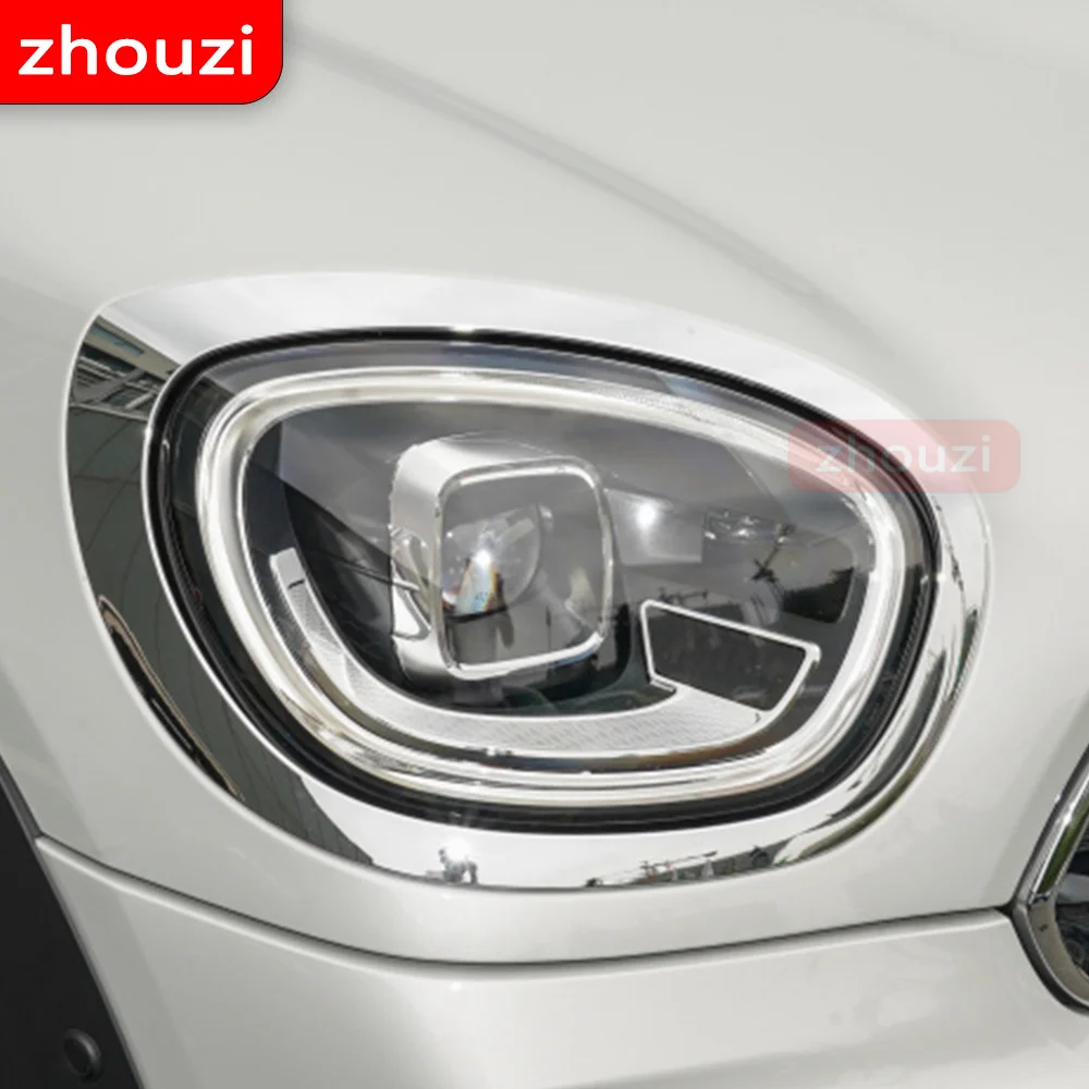 For MINI Cooper Countryman F60 JCW Car Headlight Protective Film Headlamp Restoration Transparent Black TPU Sticker Accessories