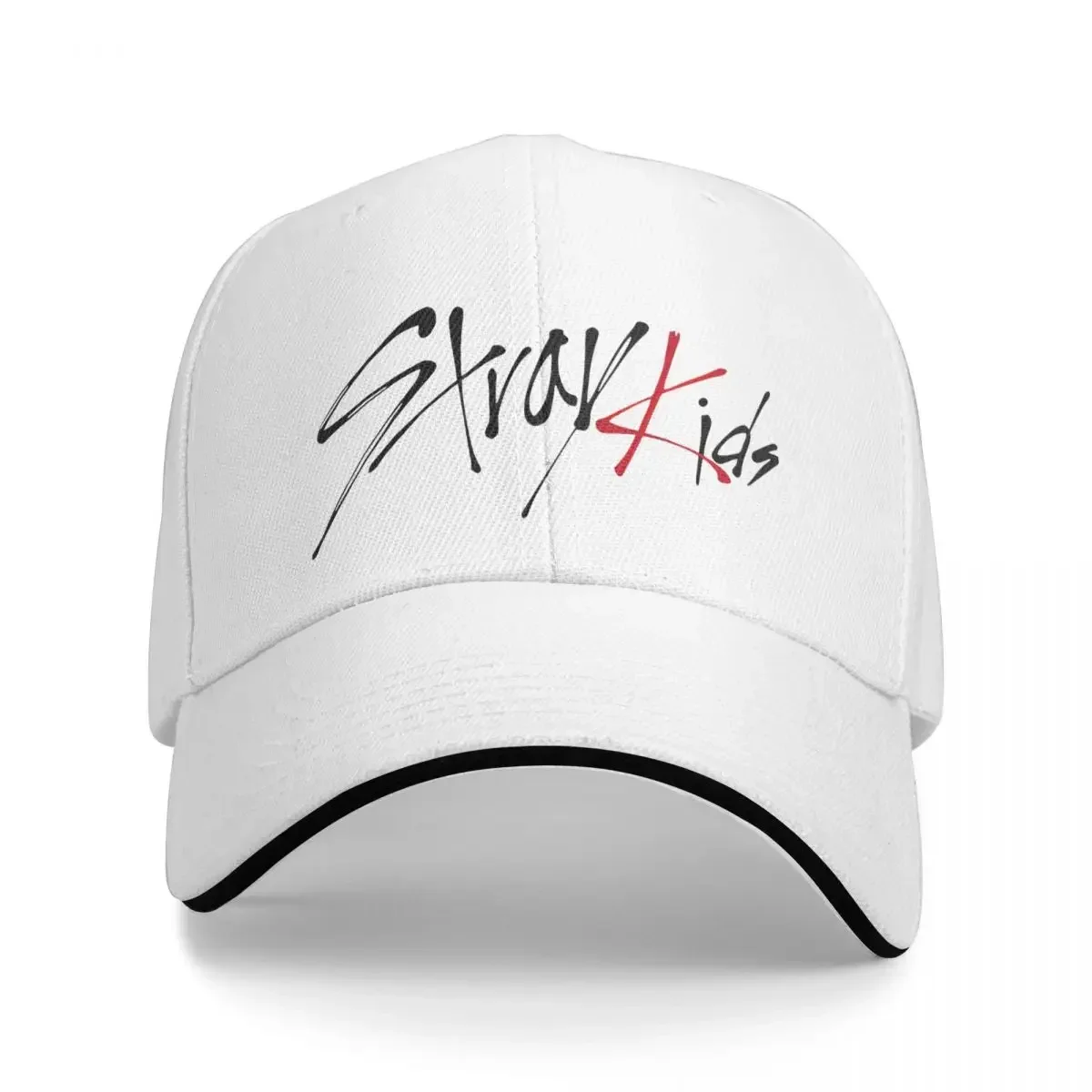 SKZ Rainbow Music Baseball Caps Hip Hop Kpop Korean Sandwich Hats Men Women Adjustable Dad Hat Activities