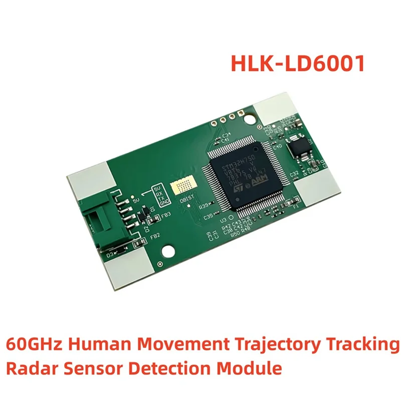 AT41 Отслеживание траектории подсчета человека 4T3R 60G HLK-LD6001 Модуль обнаружения радарного датчика Mmwave