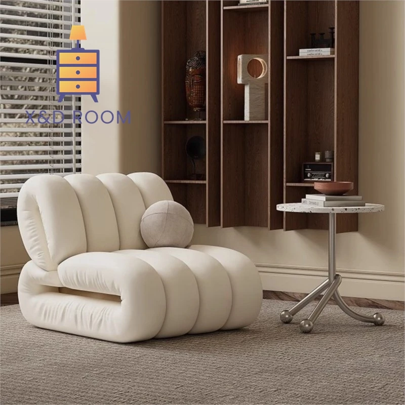 

X&D Internet Celebrity Single Person Lazy Sofa Designer Style Creative Homestay Bedroom Small Sofa Living Room Leisure Chair New