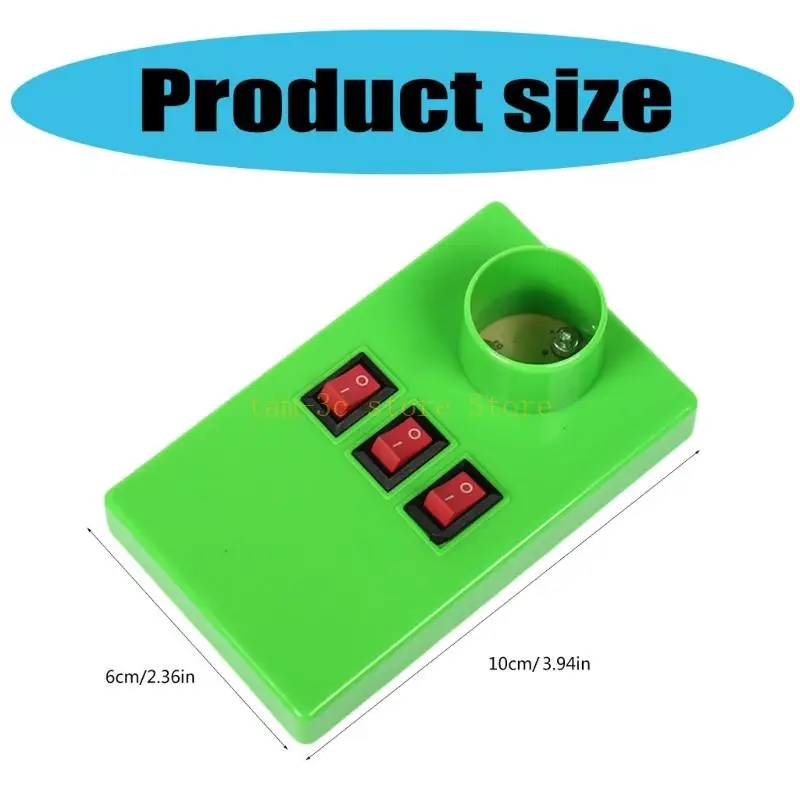 빛 반사 굴절 데모 소품 기하학적 광학 실험 학생 교사를위한 교육 도구 D0UA